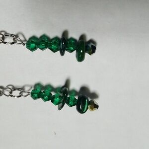 Green Dangle Earrings. Great Grad, Graduate Gift. Hypoallergenic jewelry…